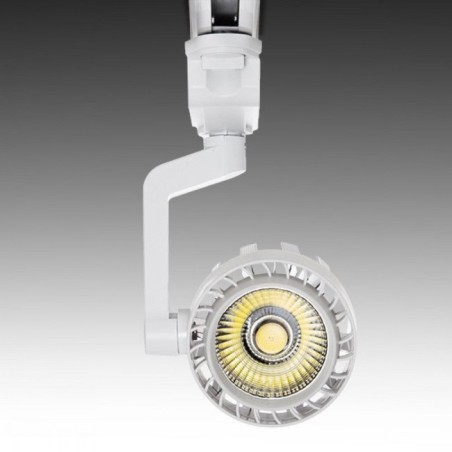 Foco de Carril LED 30W 1.872Lm 3000ÂºK Faith MonofÃ¡sico 40.000H