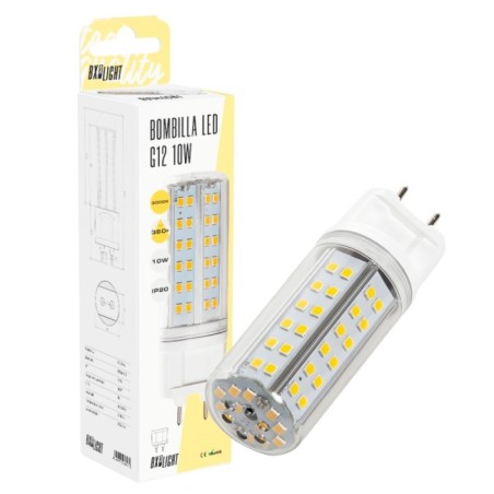 Led bulb G12 10W 1.050Lm 6000ºK 40.000H