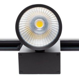 Three-phase LED Track Light 30W 2538Lm CRI90 3000ºK UGR17 50.000H