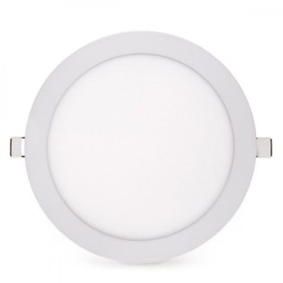 Placa LED 20W 1.600Lm 6000ÂºK Circular 40.000H