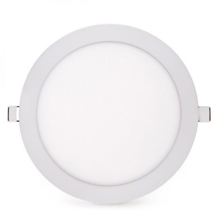 Placa LED 20W 1.600Lm 6000ÂºK Circular 40.000H