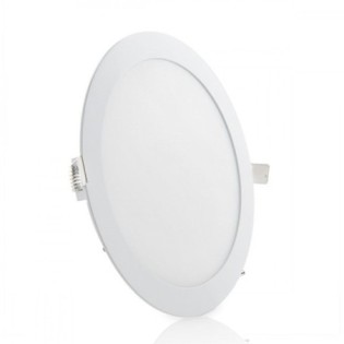 Placa LED 20W 1.600Lm 6000ÂºK Circular 40.000H