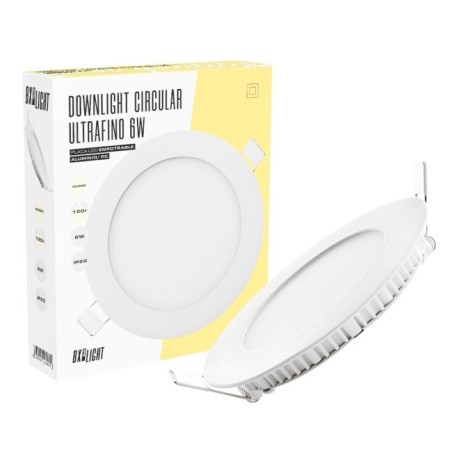 LED bulb 6W 400Lm 6000ºK Circular 40.000H