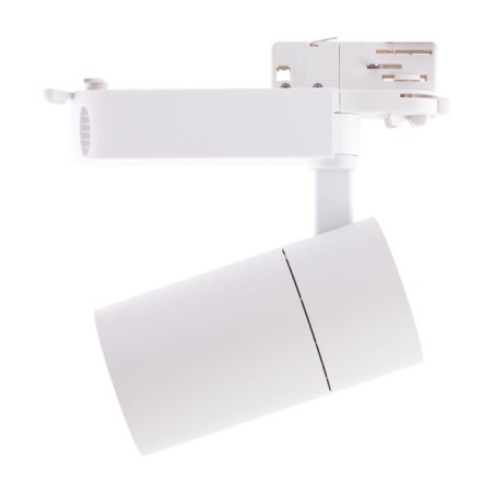 Three-phase track spotlight  30W 2700Lm CRI90 4200ºK 40.000H