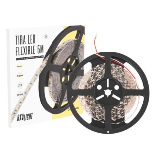 Tira LED 300 x SMD5050 14,4W/M 24VDC IP20 5M x 5M-Blanco FrÃ­o