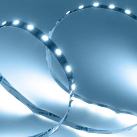 Tira LED 300 x SMD5050 14,4W/M 24VDC IP20 5M x 5M-Blanco Natural