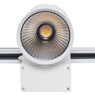 three-phase LED track spotlight  40W 3600Lm CRI90 4200ºK UGR17 50.000H