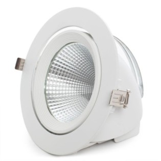 Foco Downlight LED 40W  3760Lm 3000ÂºK Orientable UGR17 50.000H