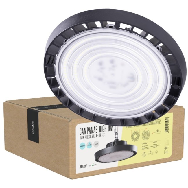 Campanas High Bay Led -  Grandes Alturas 150W IP65 6000 k 120Âº