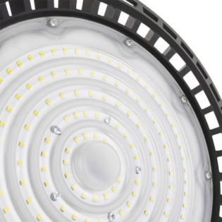 Campanas High Bay Led -  Grandes Alturas 150W IP65 6000 k 120Âº Reg. 0-10V