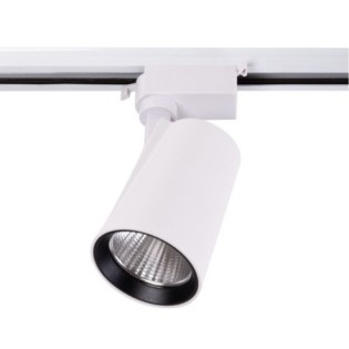 LED track spotlight 30W 2527Lm CRI85 3000ºK 40.000H