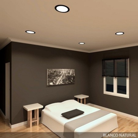Placa LED 18W 1.380Lm 6000ÂºK Circular 40.000H