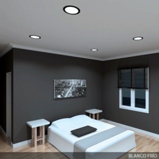 Placa LED 18W 1380Lm  4200ÂºK Circular 40.000H