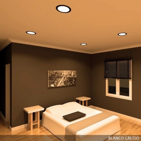 Placa LED 18W 1380Lm  4200ÂºK Circular 40.000H