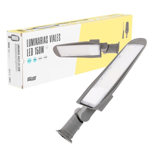 Luminarias Viales -  Alumbrado Publico -  Farolas Led -  Entornos Urbanos y Residenciales  150W IP65 6000 k