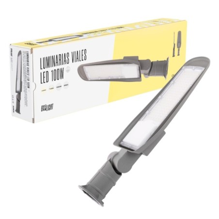 Luminarias Viales -  Alumbrado Publico -  Farolas Led -  Entornos Urbanos y Residenciales  100W IP65 6000 k