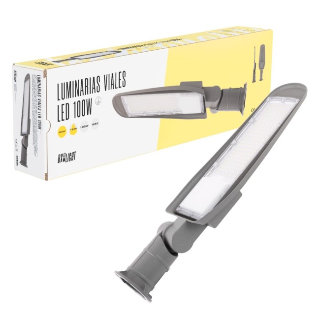 Farola LED 100W 10.000Lm 3000K IP65 PRO SMD5050 50.000H