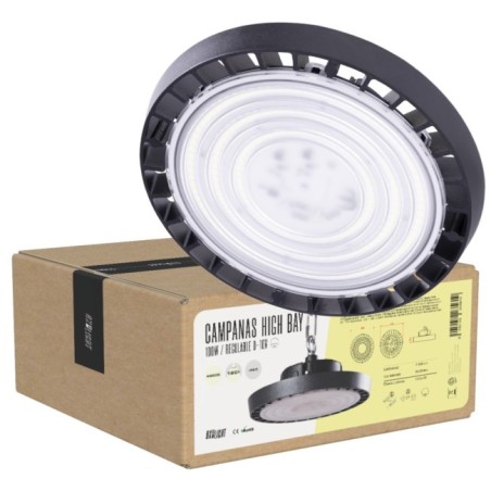 High Bay LED Lamp - Heights 100W IP65 6000 k 120º