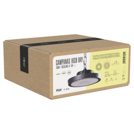 High Bay LED Lamp - Heights 100W IP65 6000 k 120º