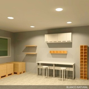 Placa LED 25W 2.000Lm 6000ÂºK Circular 40.000H