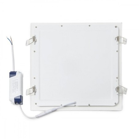 Placa LED 25W 2040Lm  3000ÂºK Cuadrada 40.000H
