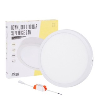 PlafÃ³n LED 24W 1900Lm  4200ÂºK Circular 40.000H