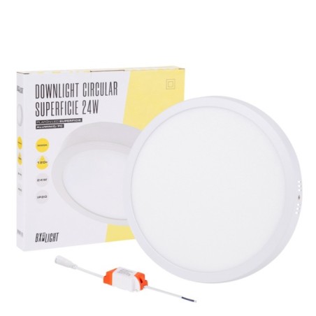 PlafÃ³n LED 24W 1778Lm  3000ÂºK Circular 40.000H