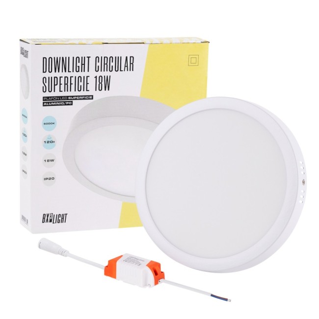 PlafÃ³n LED 18W 1190Lm  4200ÂºK Circular 40.000H