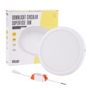 PlafÃ³n LED 18W 1190Lm  4200ÂºK Circular 40.000H