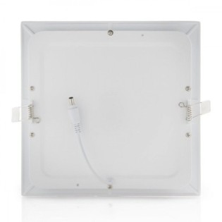 Placa LED 18W 1.350Lm 6000ÂºK Cuadrada 40.000H