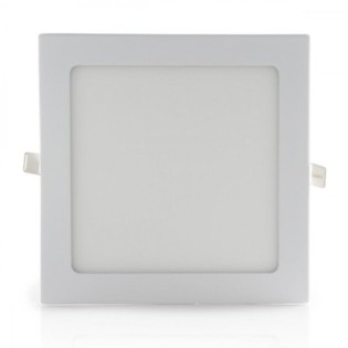 Placa LED 18W 1.350Lm 6000ÂºK Cuadrada 40.000H