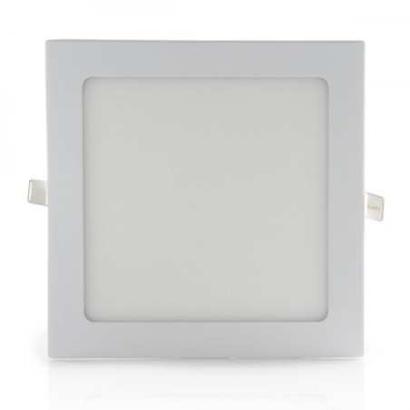 Placa LED 18W 1350Lm  4200ÂºK Cuadrada 40.000H