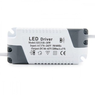 Placa LED 18W 1350Lm  3000ÂºK Cuadrada 40.000H