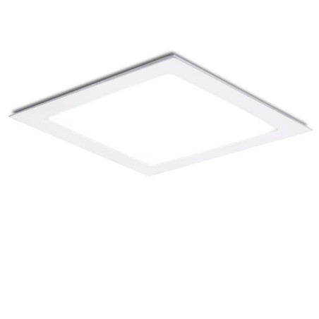 Placa LED 18W 1350Lm  3000ÂºK Cuadrada 40.000H