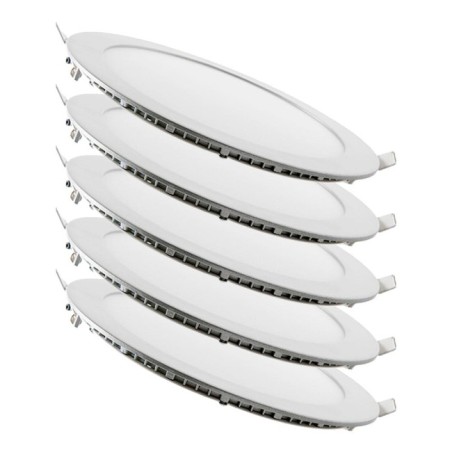 Pack of 5 LED panels LED 20W 1.800Lm 4200ºK 40.000H