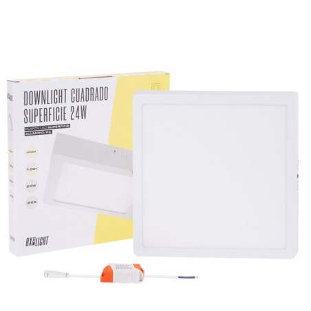 PlafÃ³n LED 24W 1778Lm  4000ÂºK Cuadrado 40.000H