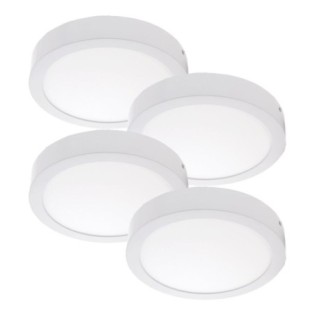 Pack 4 Plafones LED  20W...