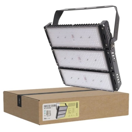 LED Floodlight Spotlight 750W Stadium 112,500Lm Meanwell Driver 1-10V IP65 Philips 3030 100,000H