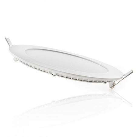 Placa LED 12W 805Lm  3000ÂºK Circular 40.000H
