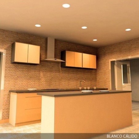 12W LED Panel 805Lm 3000K Circular 40,000H