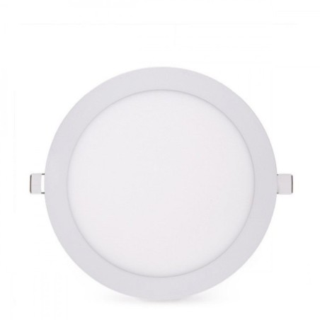 Placa LED 12W 860Lm  4200ÂºK Circular 40.000H