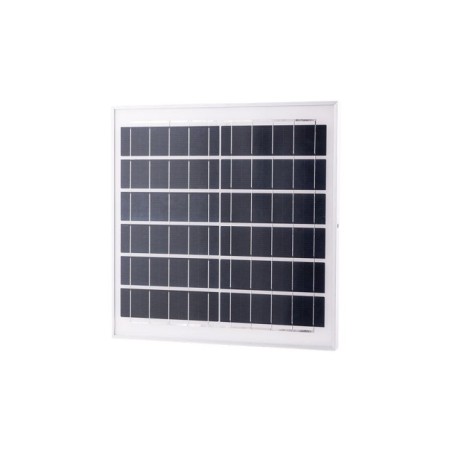 LED Spotlight 50W 5,000Lm 6000K Solar Sensor 50W + Remote Control Panel 6V/15W 40,000H