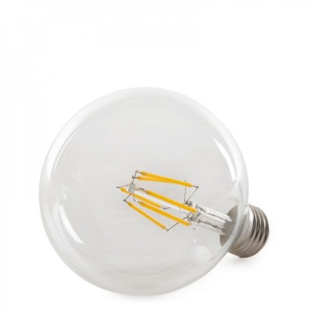 6W LED Bulb E27 432Lm 2000ºK G95 Filament 40,000H