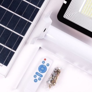 Solar Street Lights -  Public Lighting -  LED Street Lights -  Urban and Residential Environments Dimmable 100W IP65 6000 k
