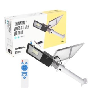 Solar Street Lights -  Public Lighting -  LED Street Lights -  Urban and Residential Environments Dimmable 100W IP65 6000 k