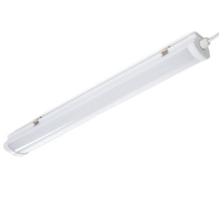 Waterproof LED fixture 40W 3,600Lm 6,000ºK 120cm IP65 50,000H