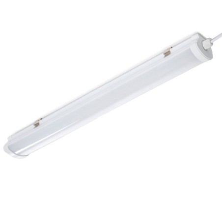 Waterproof LED fixture 40W 3,600Lm 6,000ºK 120cm IP65 50,000H
