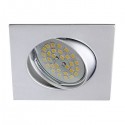 Eclo - Recessed Spotlight Kit, tilting, lamp holders and Light bulb, colour Satin Gold