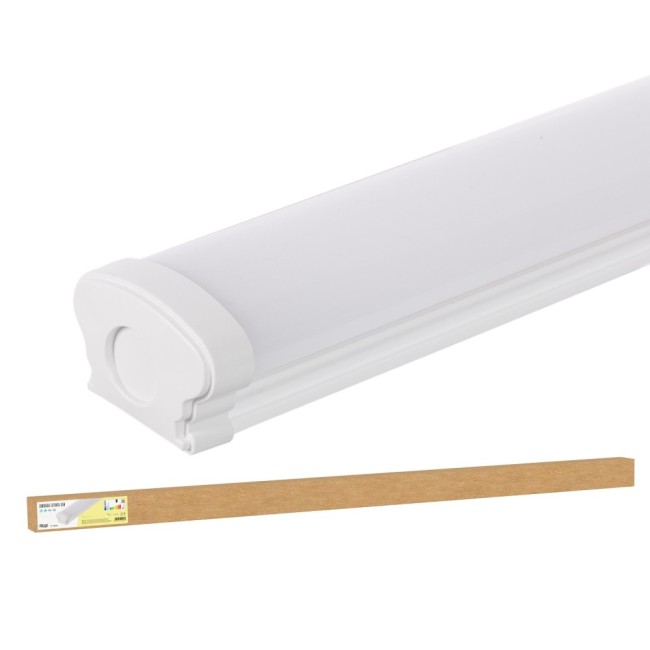 LED Waterproof Fixture 45W 6,049Lm 130Lm/W IP65 30,000H