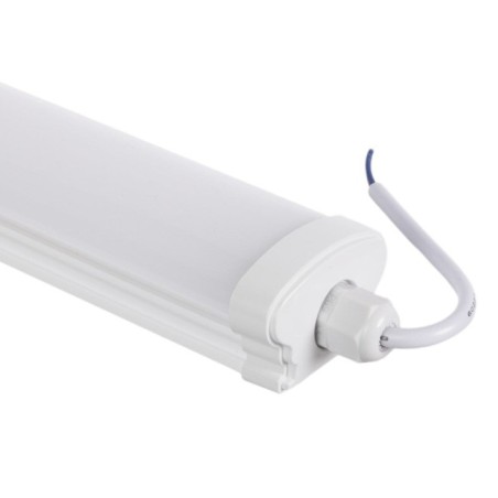 LED Waterproof Fixture 45W 6,049Lm 130Lm/W IP65 30,000H